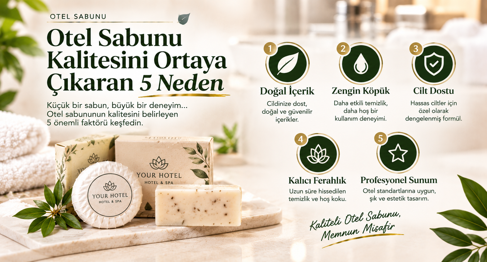 Otel Sabunu Kalitesini Ortaya Çıkaran 5 Neden