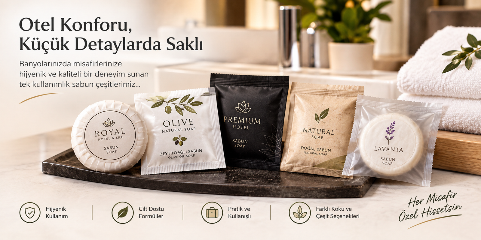 Paketli Sabun 250 Adet (Tanesi=2,99 TL)